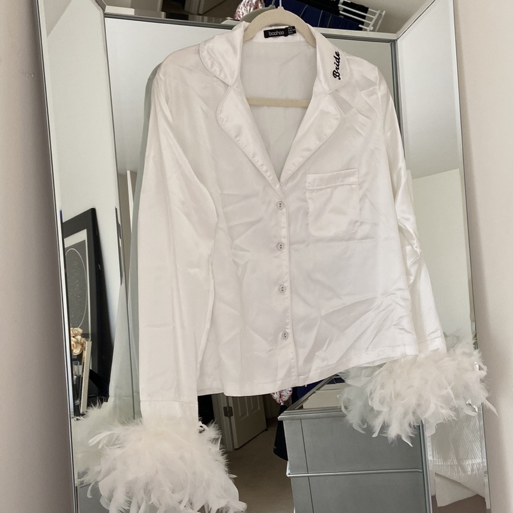 bride pajama set, size 2 US small